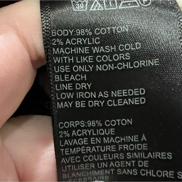 BDG XS Urban Outfitters Long Sleeve Raw Hem Plaid Button Down Shirt R3 - Picture 4 of 4